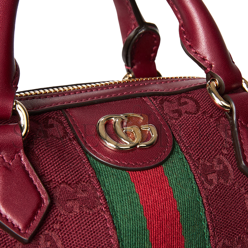 GUCCI OPHIDIA MINI BOSTON BAG 781490 (16.5*10*9cm)